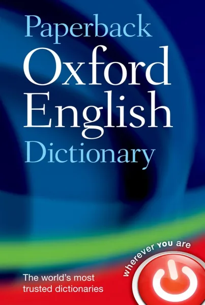 Cover Paperback Oxford English Dictionary