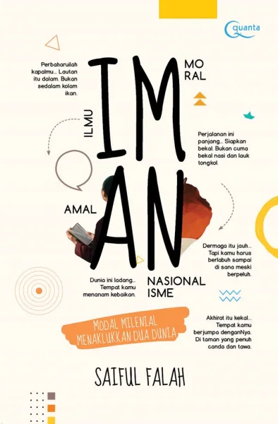Cover IMAN (Ilmu-Moral-Amal-Nasionalisme): Modal Milenial Menaklukkan Dua Dunia