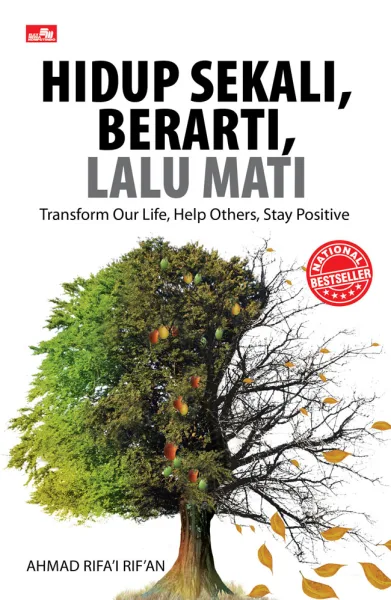 Cover Hidup Sekali, Berarti, Lalu Mati