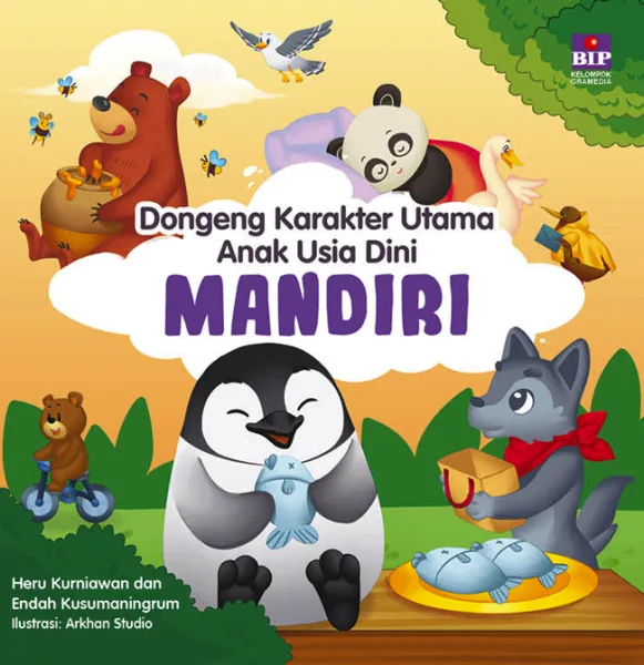 Cover Dongeng Karakter Utama Anak Usia Dini: Mandiri